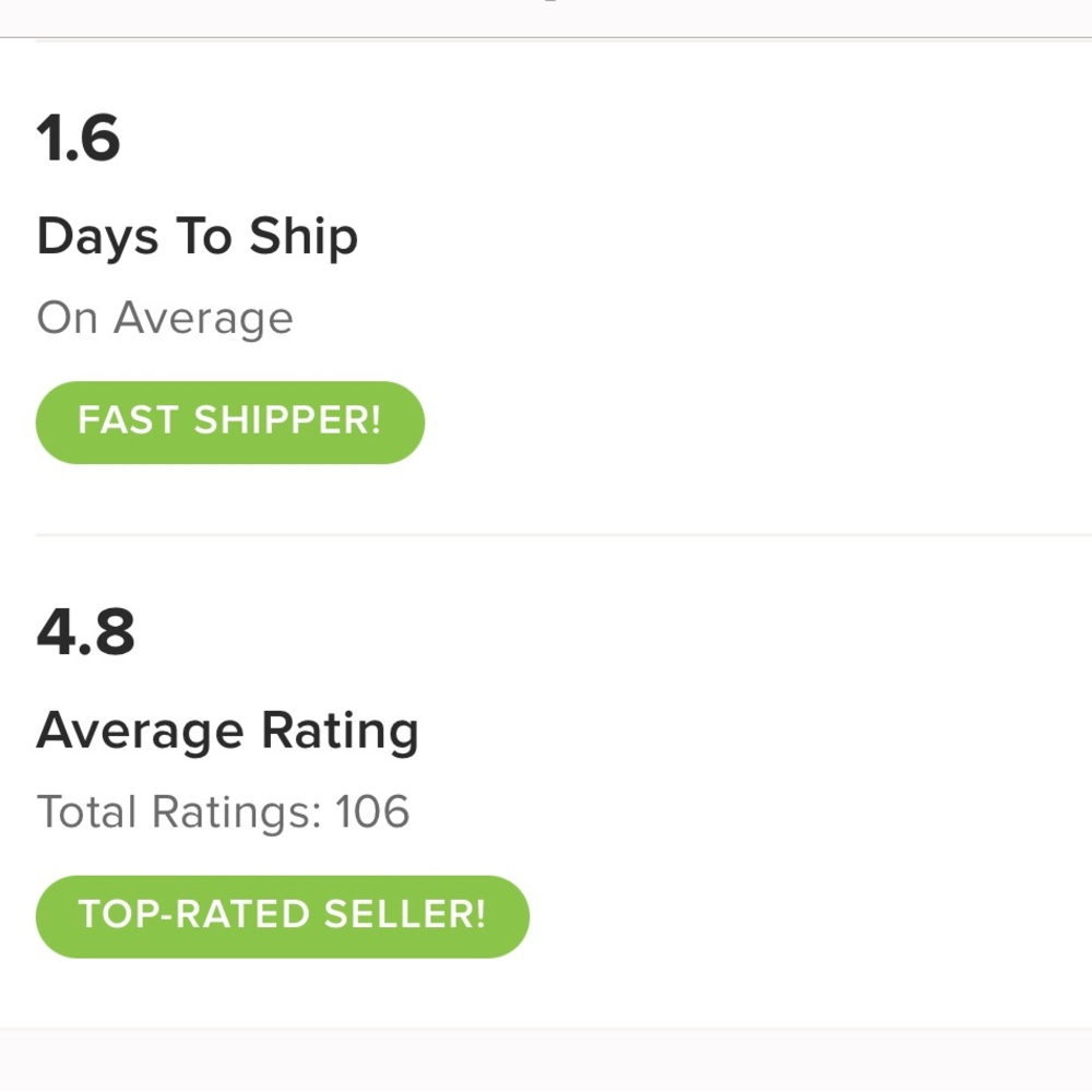 Fast shipping!✈️